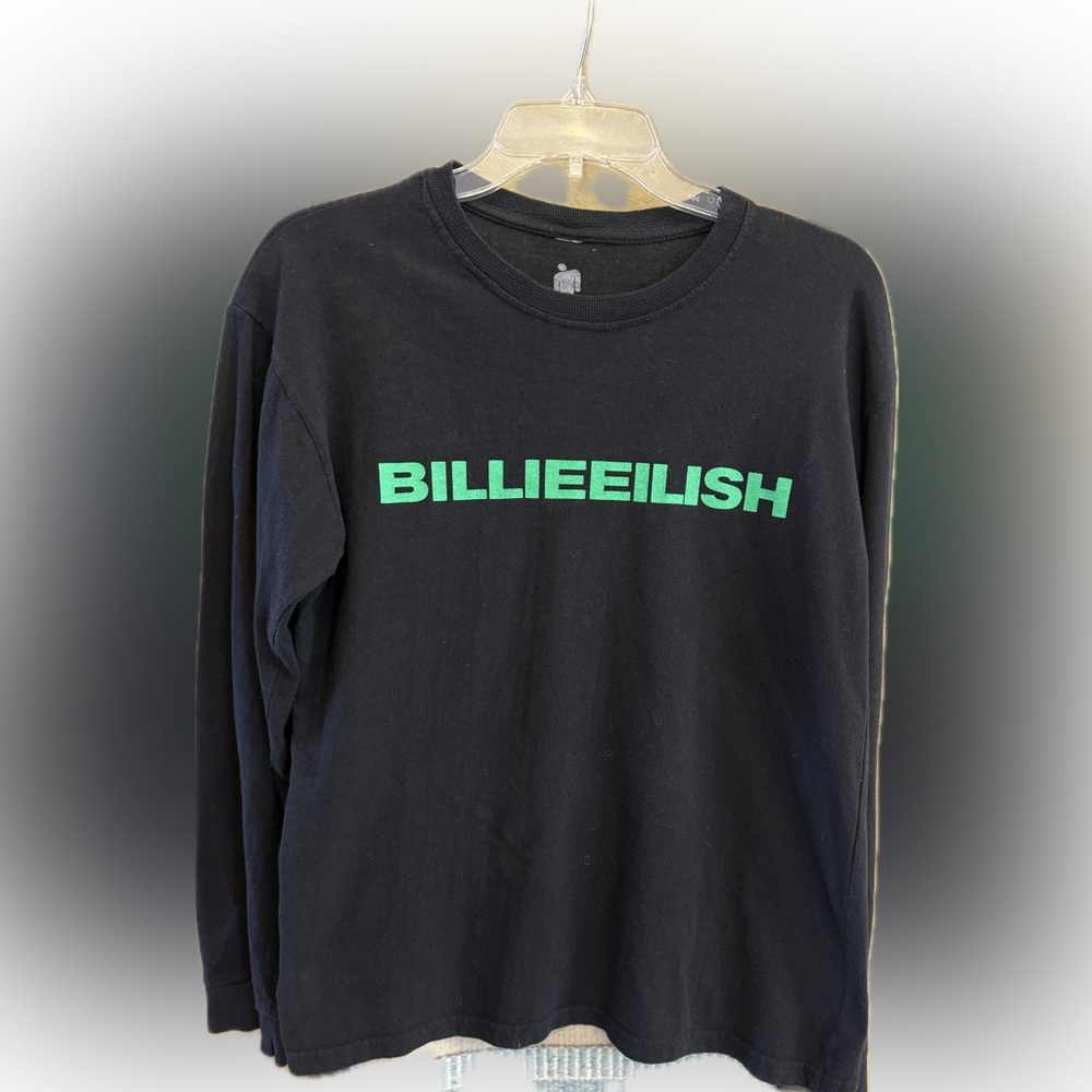 BILLIE EILISH Authentic long sleeve concert tee, great condition, worn once!💚🖤